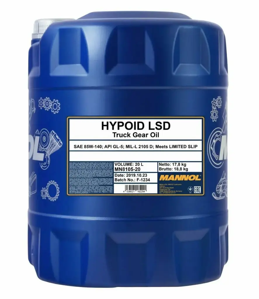 HYPOID LSD 85W 140 20L